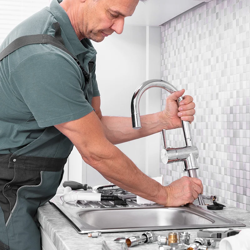 Boiling water tap installation in London